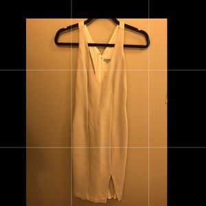 Racer back form fitted dress